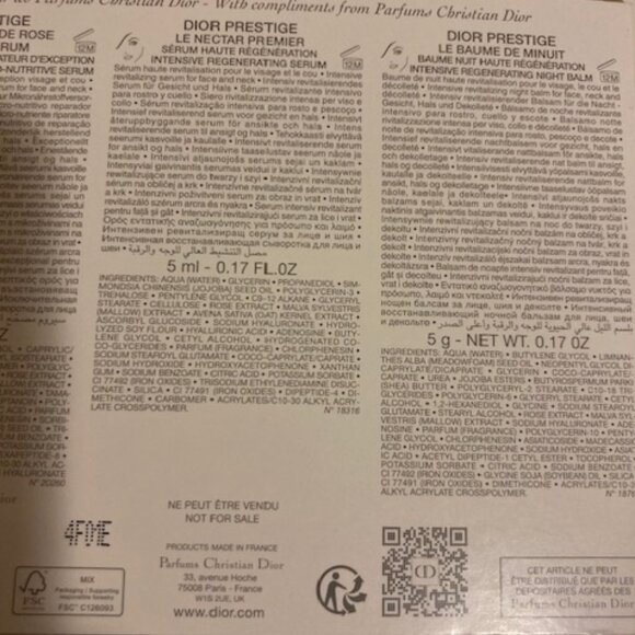 DIOR Prestige Limited Edition Theatre Icons NIB - Picture 3 of 8